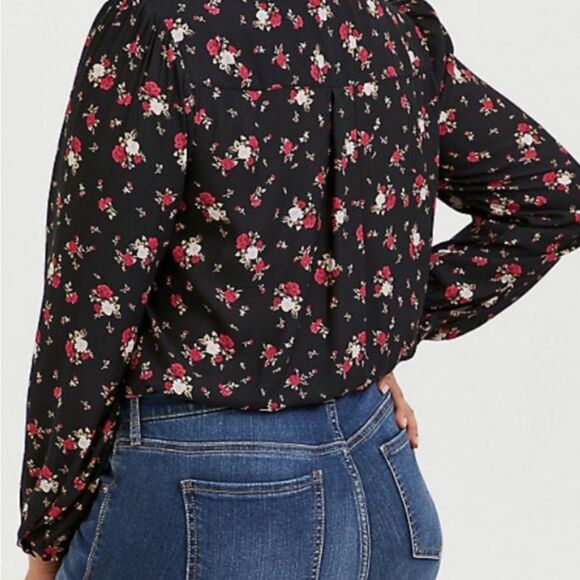 Super Cute Floral Bodysuit, Worn Only Once, in Excellent Condition - Picture 2 of 10